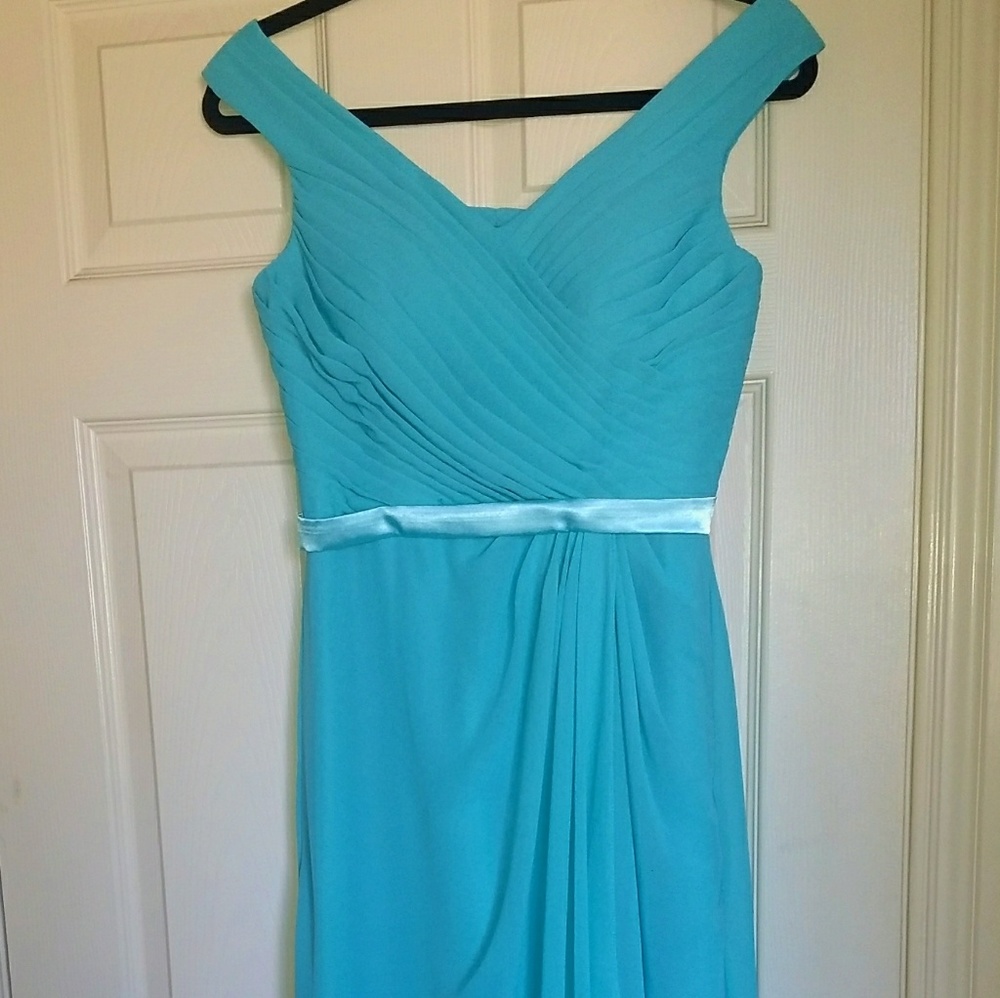 Turquoise Bridesmaids dress